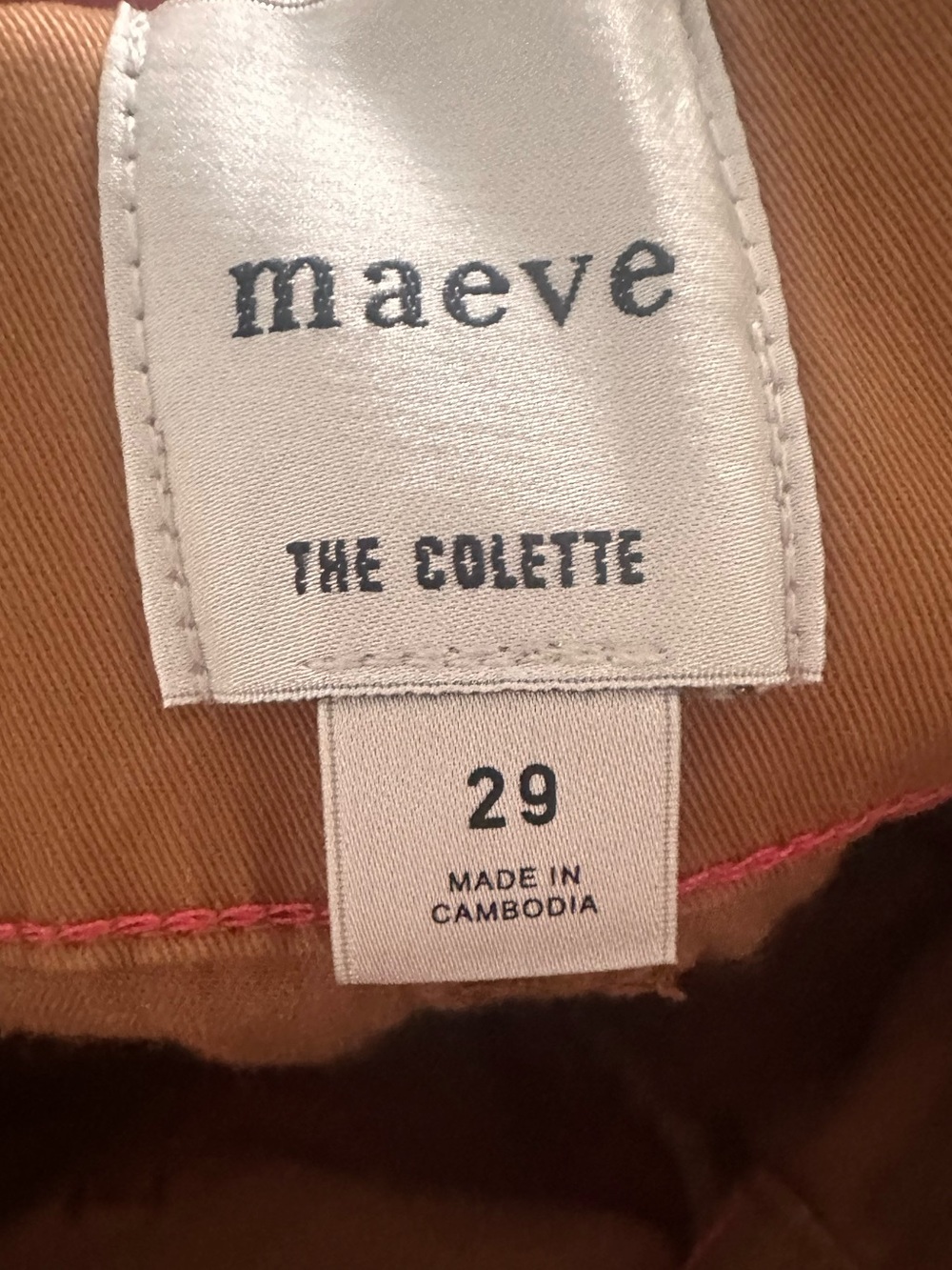 Brand new Maeve Colette pants size 29! - Picture 4 of 4